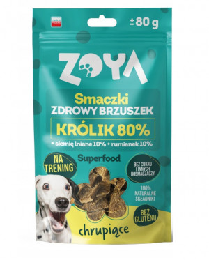 ZOYA Healthy tummy Rabbit - pamlsek pro psa - 80g