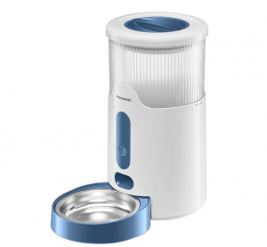 Panasonic CP-JNF01CW krmítko/napáječka pro psy/kočky Plast, Nerezová ocel Bílá Univerzální Automatický podavač krmiva pro zvířata