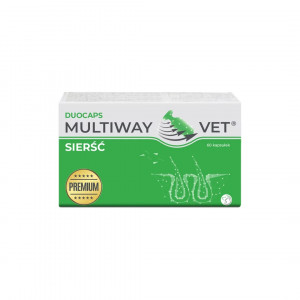 JM SANTE Multiway Vet Duocaps - twist-off kapsle na srst a kůži pro psy a kočky – 60 ks
