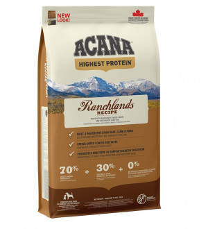 ACANA Highest Protein Ranchlands - suché krmivo pro psy - 11,4kg