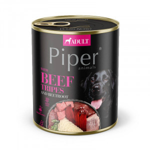 DOLINA NOTECI Piper Animals with beef stomachs and beetroot - vlhké krmivo pro psy - 800g