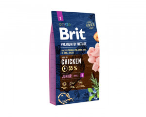 BRIT Premium by Nature S Junior - suché krmivo pro psy - 8 kg