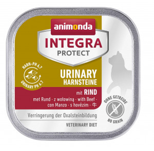 ANIMONDA Integra Protect Urinary Harnsteine Beef - mokré krmivo pro kočky - 100g