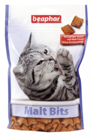  Beaphar Malt Bits - pamlsek pro kočky proti pilobezoárům - 35 g