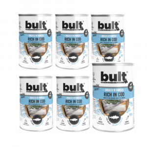 BULT Rich in cod - Mokré krmivo pro psy - 6x400 g