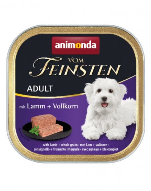 ANIMONDA Vom Feinsten Adult Lamb and whole grain - mokré krmivo pro psy - 150g