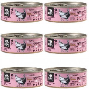 3COTY Turkey Senior - mokré krmivo pro kočky - 6x80g
