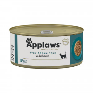 APPLAWS Ocean fish in broth - mokré krmivo pro kočky - 156g