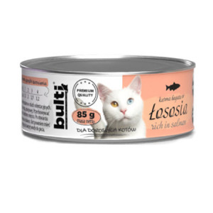 BULTI Rich in salmon - mokré krmivo pro kočky - 85g