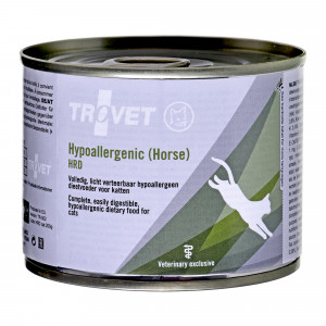 TROVET Hypoallergenic HRD with horse - mokré krmivo pro kočky - 200g 