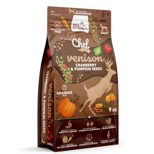 SYTA MICHA Chef Venison with cranberry and pumpkin seeds - suché krmivo pro psy - 9kg