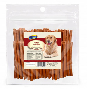 HILTON Soft Rabbit Sticks - psí pochoutka - 500g
