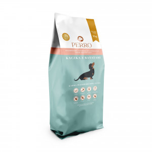 PERRO Duck with sweet potatoes Small breeds - suché krmivo pro psy - 1kg