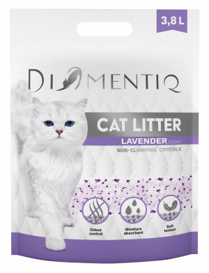 DIAMENTIQ Lavender - Stelivo pro kočky - 3,8 l