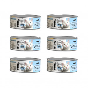 BULTI Cod-rich mleté maso - mokré krmivo pro kočky - 6x85g
