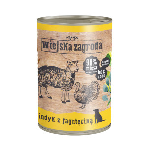 Wiejska Zagroda Krůtí s jehněčím 400g