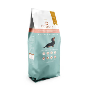 PERRO Duck with sweet potatoes Small breeds - suché krmivo pro psy - 3kg