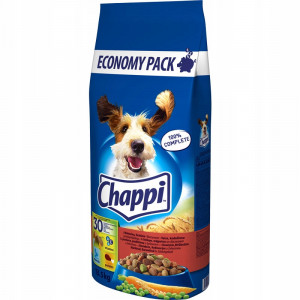 CHAPPI with beef, poultry and vegetables - suché krmivo pro psy - 13,5kg