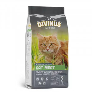 DIVINUS Cat Meat - suché krmivo pro kočky - 2 kg 