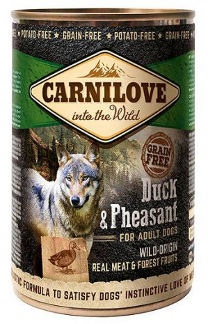 CARNILOVE Into the Wild Duck&Pheasant - Mokré krmivo pro psy - 400 g