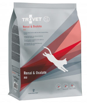 TROVET Renal & Oxalate RID - suché krmivo pro kočky - 2,5kg