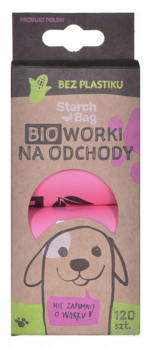 STARCH BAG - Sáčky na výkaly - 8 x 15 