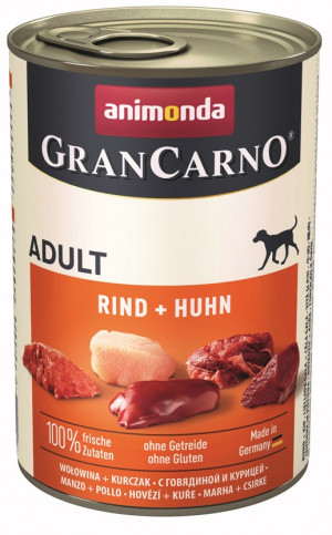 animonda GranCarno Original Hovězí, Kuřecí maso Dospělý jedinec 400 g