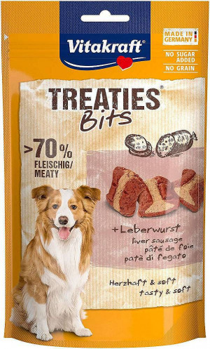 VITAKRAFT Treaties Bits with liver - pochoutka pro psy - 120 g