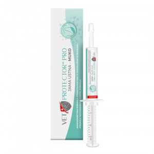 JM SANTE Vet Protector Pro Muko - stomatologický ochranný gel pro psy a kočky – 15 ml