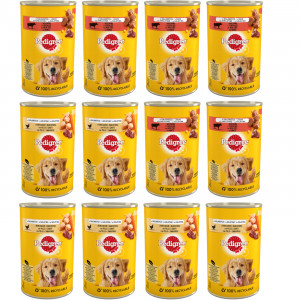Pedigree 5900951015830 konzervované krmivo pro psy Hovězí Dospělý jedinec 400 g