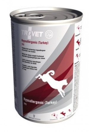 TROVET Hypoallergenic TPD with turkey - Mokré krmivo pro psy - 400 g