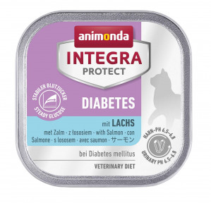 ANIMONDA Integra Protect Diabetes Salmon - mokré krmivo pro kočky - 100g