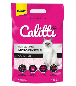 Calitti Micro Crystals - Silikonové stelivo 3,8 l