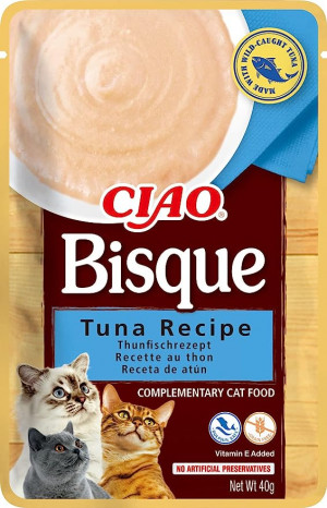 INABA Ciao Bisque Tuna - pamlsek pro kočky - 40g