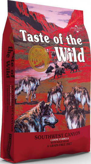 TASTE OF THE WILD Southwest Canyon Canine Formula - suché krmivo pro psy - 5,6 kg