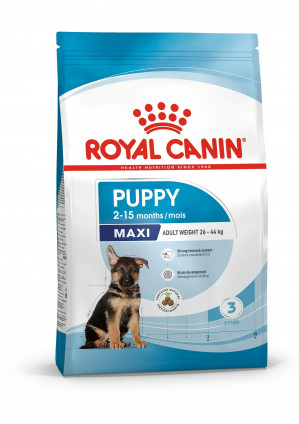 Royal Canin Maxi Puppy 15 kg Štěně Rýže, Zeleninová