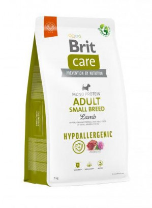 BRIT Care Hypoallergenic Adult Small Breed Lamb&Rice - suché krmivo pro psy - 7 kg