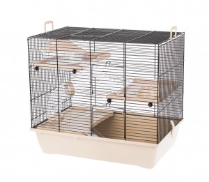 INTER-ZOO Pinky 3 Zinc Beige - klec pro křečka