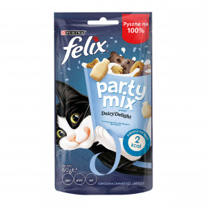 FELIX Party Mix Dairy Delight - pamlsek pro kočky - 60g 