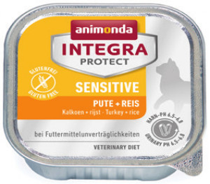 ANIMONDA Integra Protect Sensitive Turkey with rice - mokré krmivo pro kočky - 100g