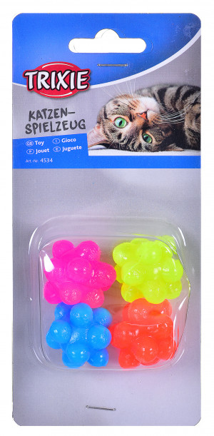 TRIXIE Sada bublinkových míčků 3,5 cm 4 ks