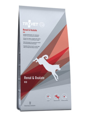 TROVET Renal & Oxalate RID - suché krmivo pro psy - 12,5kg