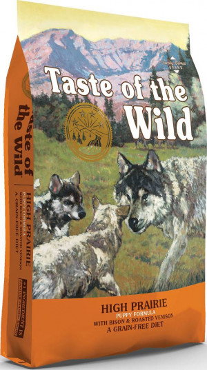 TASTE OF THE WILD Puppy High Prairie - suché krmivo pro psy - 12,2 kg
