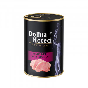 DOLINA NOTECI Premium Rich in turkey - mokré krmivo pro kočky - 400g