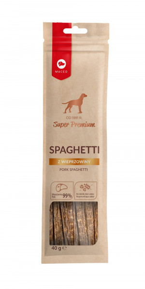 MACED Pork Spaghetti - pochoutka pro psy - 40g