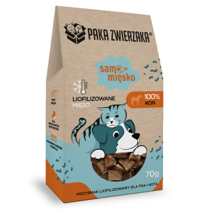 PAKA ZWIERZAKA Samo Mięsko Horse - pamlsek pro psa - 70g
