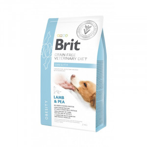BRIT Grain Free Vet Diets Dog Obesity - suché krmivo pro psy - 2 kg