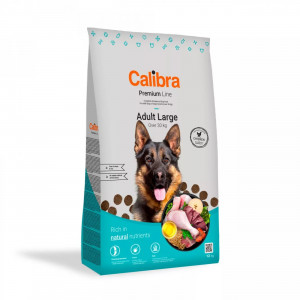 CALIBRA Dog Premium Adult Large chicken - suché krmivo pro psy - 12kg