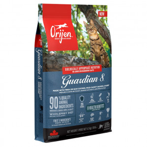 ORIJEN Guardian 8 - suché krmivo pro kočky - 4,5kg