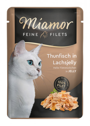 Miamor 74078 suché krmivo pro kočky 100 g Dospělý jedinec Losos, Tuňák